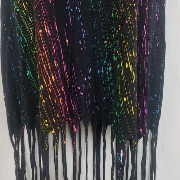 Women's Medium Rainbow Rave Party Festival Top - Picture 5 of 11